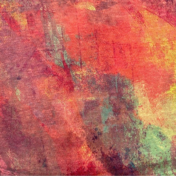 Soft Surroundings Sweater Tunic Top Thin Knit Art to Wear Office Career Resort - Picture 8 of 13